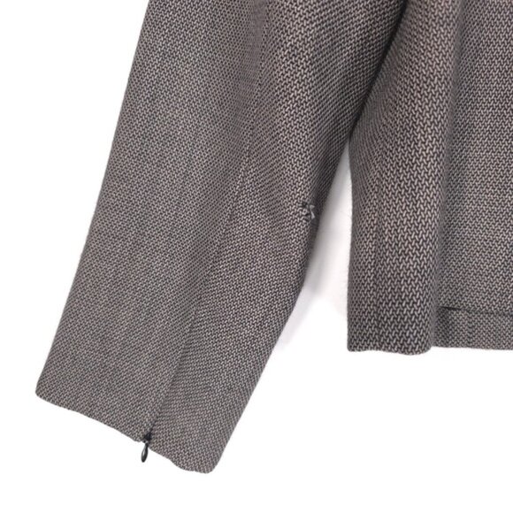 PENDLENTON 100% VIRGIN WOOL Women’s Full Zip Blazer Jacket Collared Size 10 - Picture 9 of 12